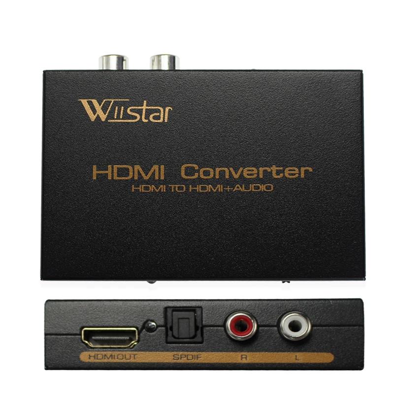Wiistar HDMI to HDMI, R, L, SPDIF  , ..